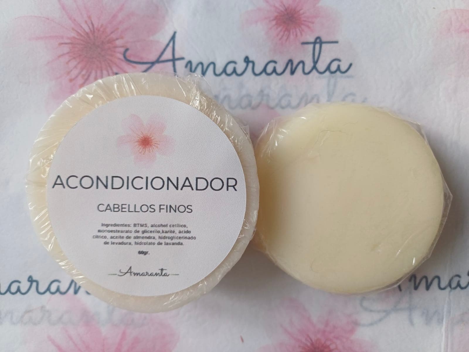 Imagen del producto Acondicionador sólido cabellos finos