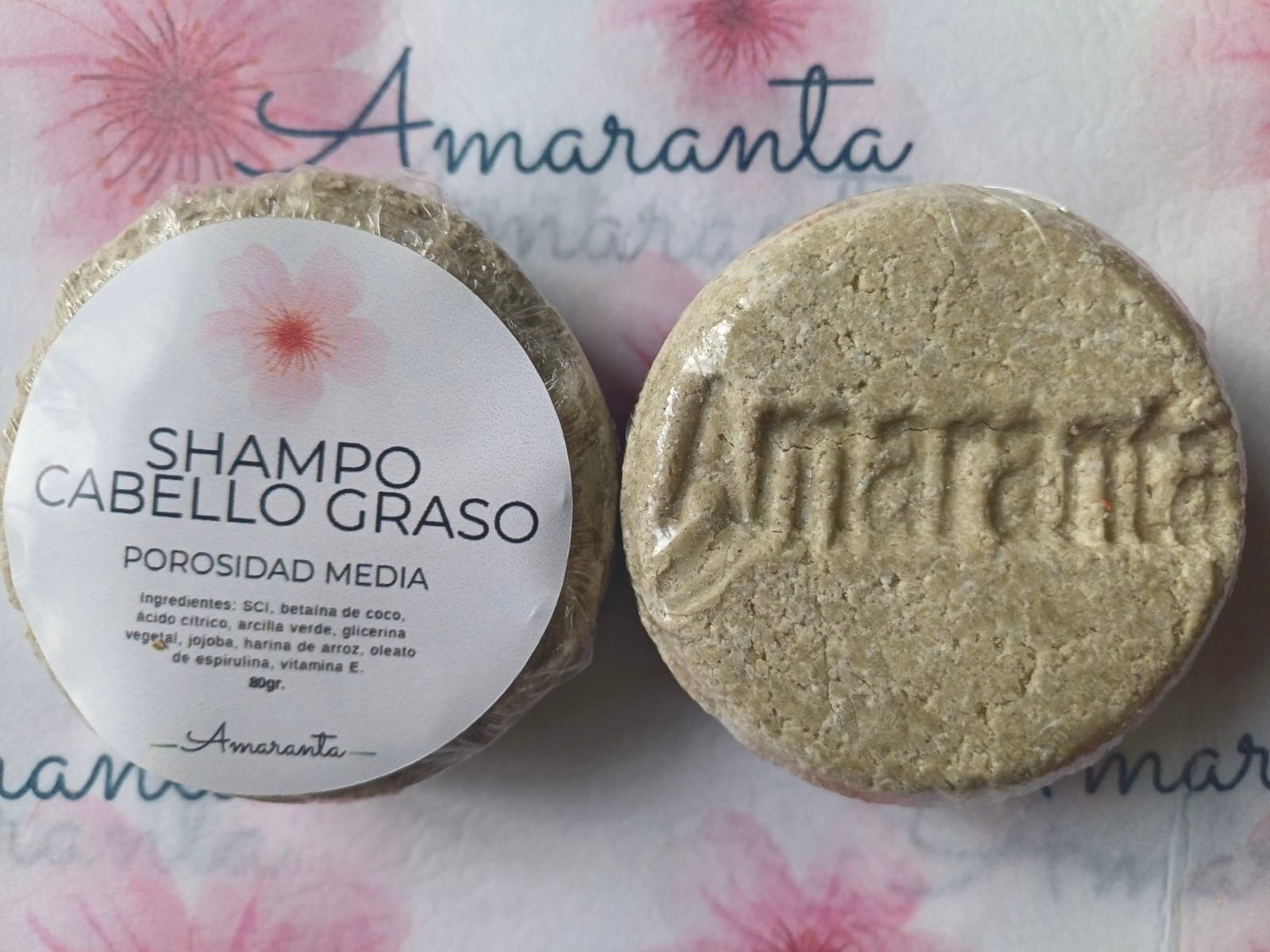 Imagen del producto Shampo sólido cabello graso